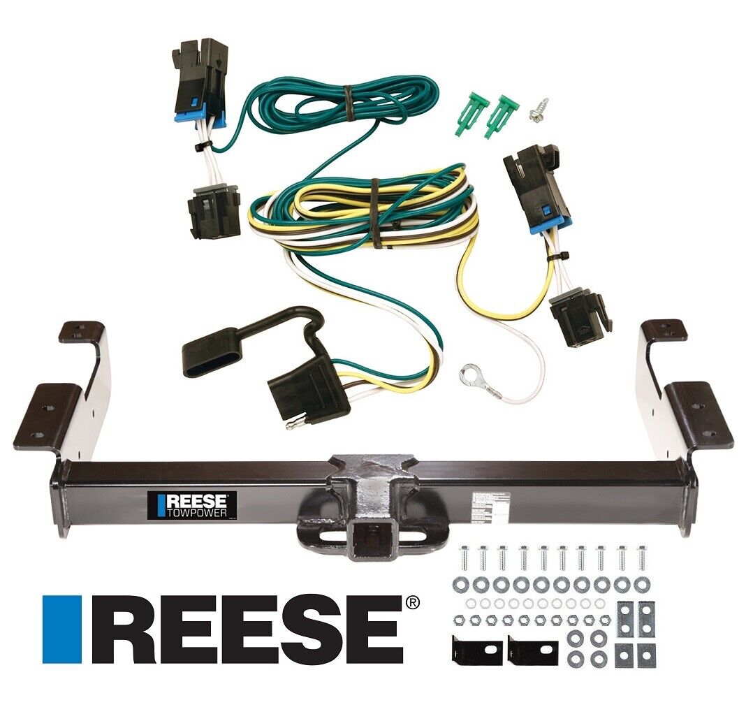 Reese Trailer Tow Hitch For 03-22 Chevy Express GMC Savana Van w/ Wiring Kit