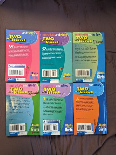 Mary-Kate and Ashley Two of a Kind Books Bulk Lot x 6 - Picture 2 of 3