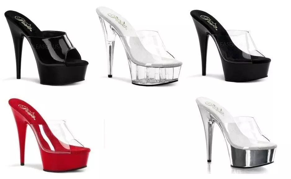 Pleaser delight hotsell 601