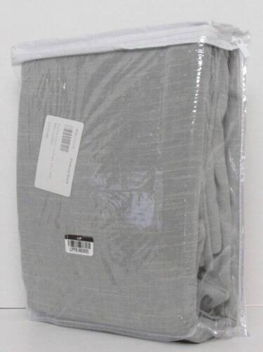 Pottery Barn Emery Linen Curtain Cotton lined, 50" x 108" Mineral Blue NWT - Picture 3 of 5