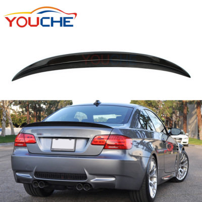 Carbon Fiber Trunk Spoiler Wings for BMW 3 Series E93 Convertible P Boot Lips