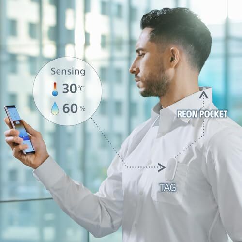 Sony Reon Pocket Pro Sensing Kit RNPK-P1T Wearable Thermo Device Tag 2025 model - Picture 5 of 9