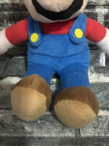 Little Buddy Toys Super Mario All Star Collection with Tags Mario 10" Plush NWT - Picture 3 of 4