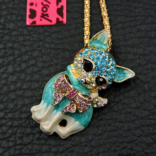 Betsey Johnson Gold Plated Crystal Enamel Kitten & Stripe Cat - Picture 27 of 51