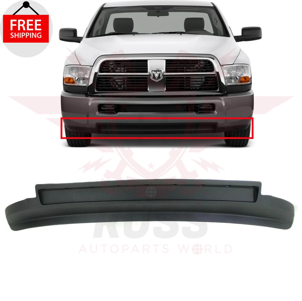 New Front Bumper Lower Valance Textured Fits 2010-2012 Dodge Ram 2500 3500 4WD — 第 2/4 张图片