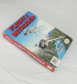 NES Flight of the Intruder Game in box Nintendo Nice Complete CIB w manual