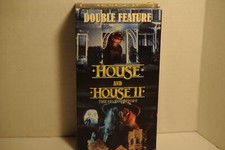 House & House II The second story, Double Feature, Horror movies, VHS tape