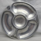 Wilton Armetale 14 inch Chip & Dip Aluminium Platter Serving Tray