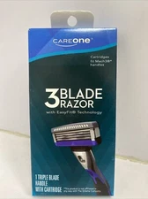 CareOne 3 Blade Razor with EasyFit Technology