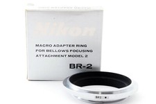   N MINT   Nikon BR-2 Macro Adapter Ring For Bellows Focusing from Japan 485891