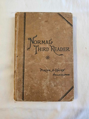 Vintage Book - Normal Third Reader by Albert Raub 1884 - 第 1/6 張圖片