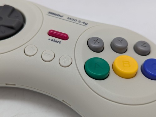 NO USB DONGLE 8Bitdo M30 2.4G wireless gamepad controller for SEGA PC READ DESCR - Picture 5 of 13