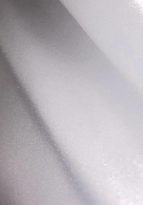 10 YDS WHITE POLYRAYON SHINY TAFFETA DRESS, LINING DECOR MEDIUM WEIGHT 58" WIDE - Image 2 of 4