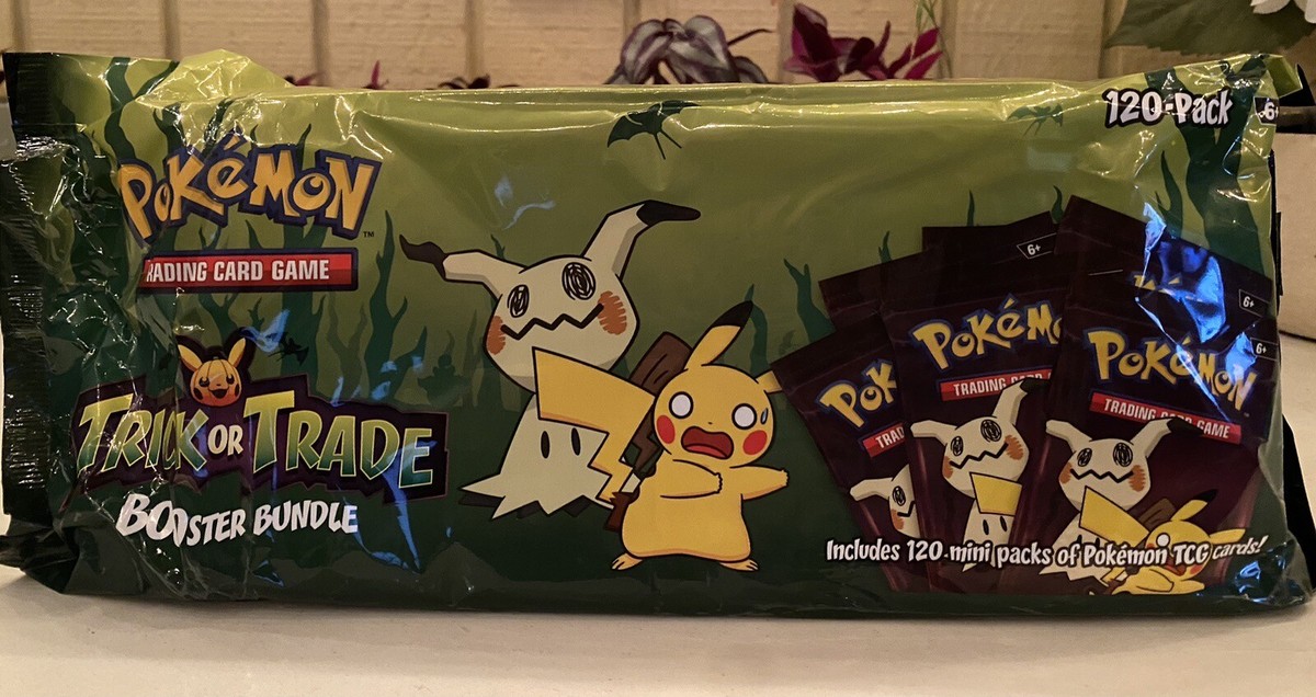 RARE Pokemon Trick or Trade Booster Bundle - 2023 -120 pack