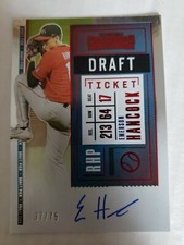 EMERSON HANCOCK 2020 PANINI CONTENDERS ON CARD ROOKIE AUTO #'D 37/75. DRAFT...