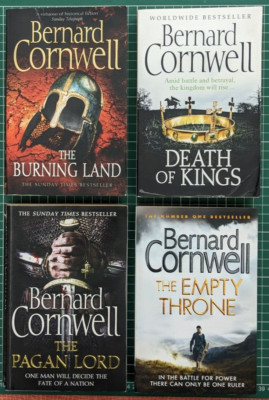 FOUR Warrior Chronicles: Burning Land, Death of Kings, Pagan Lord, Empty Throne