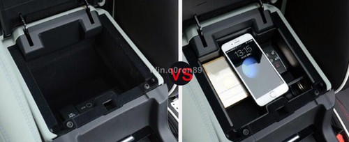 For Land Rover Discovery Sport 2015-2018 Car Armrest Storage Box Organizer Tray - Picture 3 of 8