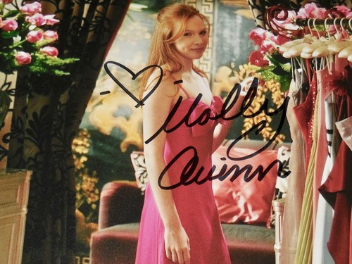 MOLLY QUINN AUTOGRAPHED 8X10 COLOR PHOTO (FRAMED & MATTED) - BECKETT COA! - Afbeelding 2 van 2