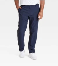 NWOT~ All in Motion sz 36 x 30 Navy Commuter Pants Midweight Pants Mid Rise M33