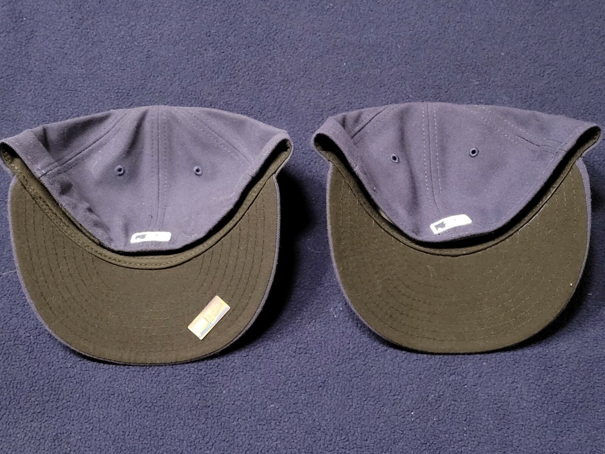 2 New Era 59Fifty SD San Diego Padres Fitted MLB Cap Hat