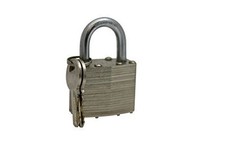 Steel Laminated Padlock Pin Tumbler Construction 1 - ½ inch Shackle
