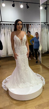 Maggie Sottero Tuscany Lynette Wedding Dress - Ivory/Nude - Tailored, Never worn