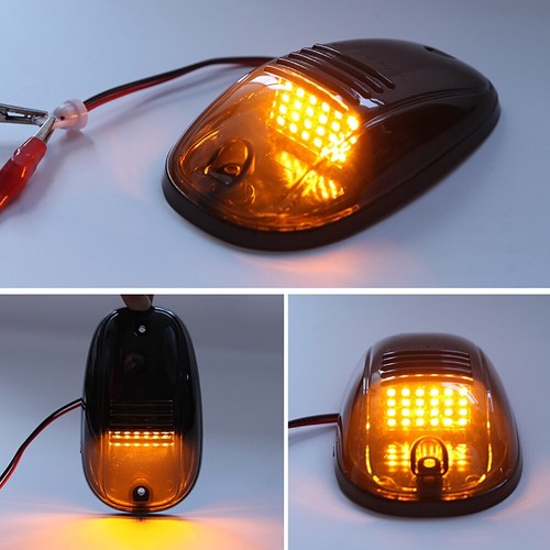 5pcs Top Cab Marker Roof Lights Amber Led For 2003-2016 Dodge Ram 1500 2500 3500 - Picture 8 of 12