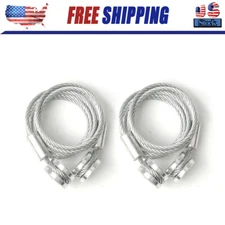 For Peterbilt 379 377 357 Hood Restraint Cable Assembly OEM# L92-6000-0718 Pair