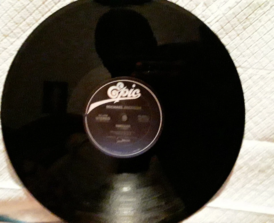 MICHAEL JACKSON THRILLER ORIGINAL 1982 Maxi EP Single VINYL 33 RPM Foto 3 de 3