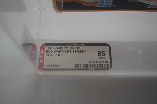 Nueva figura de acción Hasbro GI Joe Cesspool Eco Warriors 1990 AFA 85 85/85/85 - Imagen 4 de 5