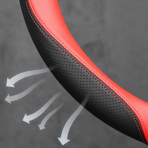 For Hyundai I10 I20 I30 I40 I30n Ix20 Ix25 Ix35 Car Steering Wheel Cover Leather - Bild 4 von 18