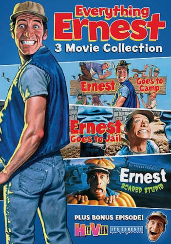 Everything Ernest 3 Movie Collection "Jim Varney/Gailard Sartain/Bill Bryge"