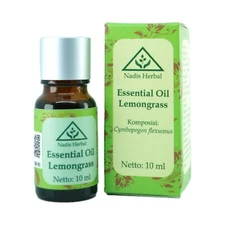 Nadis Herbal, Essential Oil, 10ml, Lemongrass (Pack of 1)