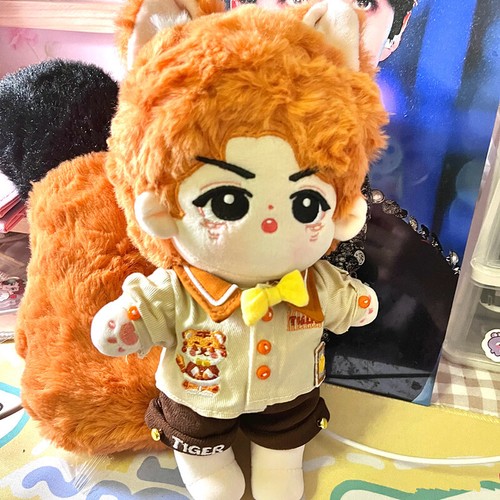 20 cm KPOP EXO Sehun Tigre Peluche Bebé Muñeca Juguete de Peluche Regalo Ídolo Estrella - Imagen 8 de 26