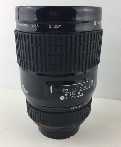 Ceramic Camera Lens Coffee Mug Cup Photography Photographer Gift NWT - Picture 2 of 4