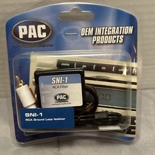 PAC SNI-1 Car Stereo 2-Channel Ground Loop Isolator Noise Elimination Filter