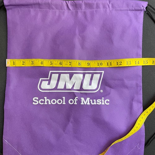 JMU School of Music Cinch Pack James Madison University Kordelzugbeutel Neu - Bild 8 von 9