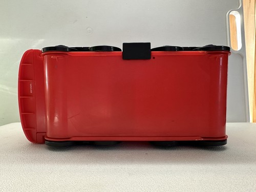 Chuggington Wilson Train Red Carrying Case + 3 Die Cast Cars 2010 Ludorum READ - Picture 14 of 15