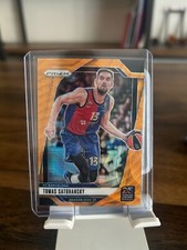 2024-25 Panini Prizm EuroLeague Orange Prizm #193 Tomas Satoransky 05/60