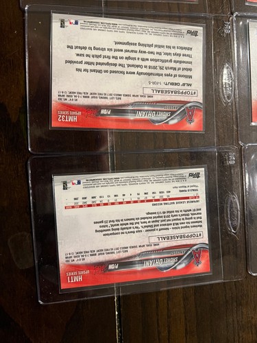 2018 Topps Chrome Update #HMT32 Shohei Ohtani (RC) lotto di 5 carte + HMT1 lotto di 6 carte! - Foto 12 di 12