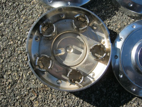 Genuine 2002 2003 Ford Explorer alloy wheel center caps hubcaps 1L24-1A096-JA - Picture 10 of 22