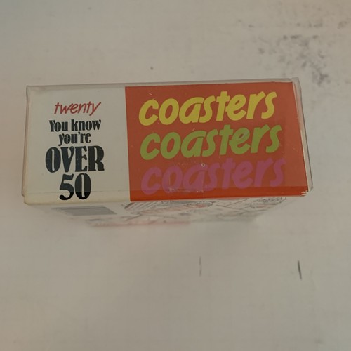 Vintage 1989 lustige Untersetzer You Know Your Over 50 When - Bild 2 von 18