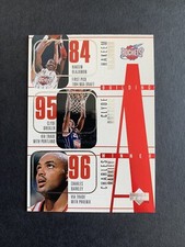 1996 Upper Deck #145 Houston Rockets Team Card Charles Barkley Olajuwon Drexler
