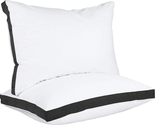 Gusset Bed Pillows Pack of 2 for Sleeping King & Queen Size Utopia Bedding - Picture 14 of 60