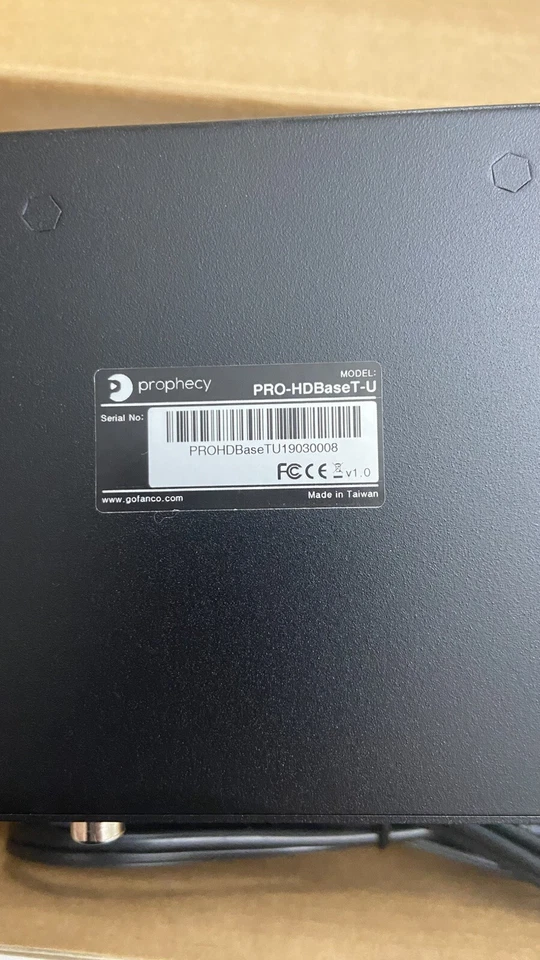 Gofanco Prophecy PRO-HDBaseT-U 4K HDR Extender Transmitter & Receiver - Image 3 of 4