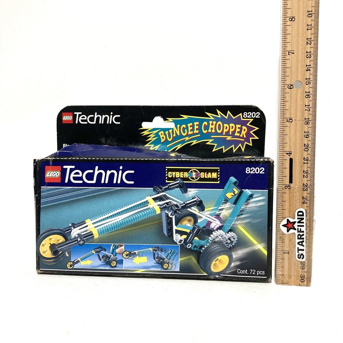 LEGO 8202 Technic Bungee Chopper Cyber Slam Motorcycle Building