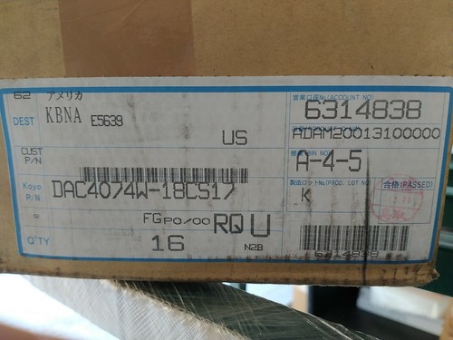 KOYO MADE IN JAPAN 2 WHEEL HUB BEARINGS DAC4074W-18CS17 NEW BEARINGS KOYO  - Picture 3 of 3