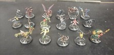 F Lot of 17 Wizkids Game Playing Pieces