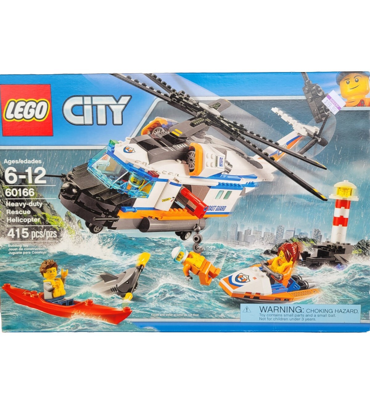 LEGO CITY: Heavy-duty Rescue Helicopter (60166) *READ DESCRIPTION*