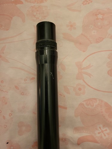 AUTOCOCKER Paintball Sniper Barrel 12" black TEARDROP WGP eclipse spanky ~ bin2 - Picture 4 of 4
